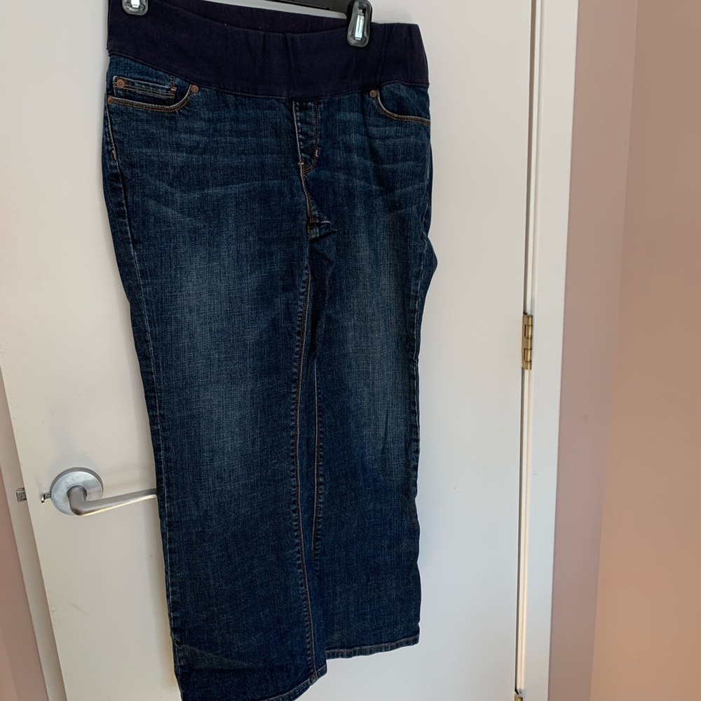 GAP maternity jeans